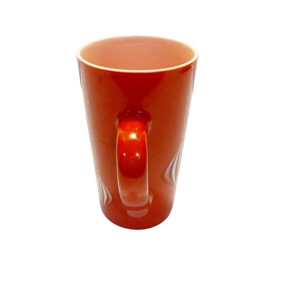 Starbuck's Coffee 24 Christmas Holiday Red Ceramic Ornaments 16oz Latte Mug - Picture 4 of 7